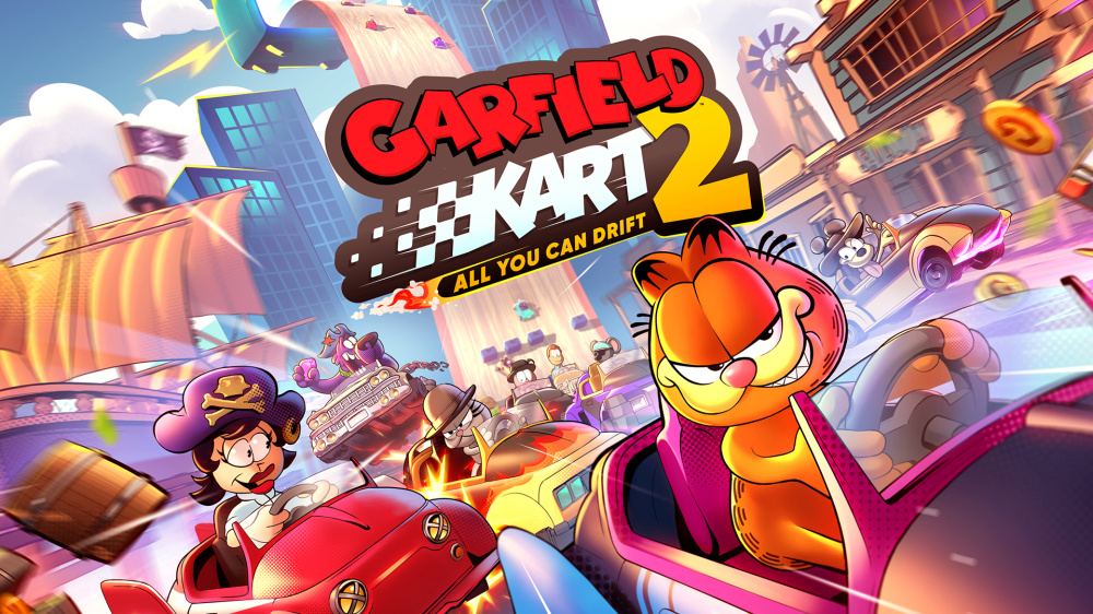 加菲猫卡丁车 2 漂移无极限 Garfield Kart 2|官方中文|本体+1.0.1升补|NSZ|原版|-Switch520