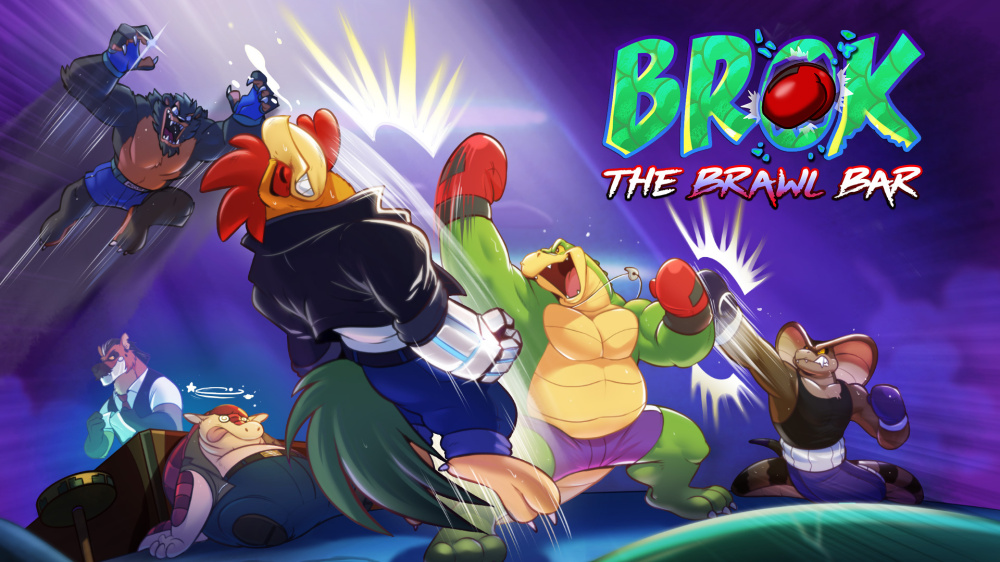 鳄鱼侦探布罗格 乱斗酒吧 BROK The Brawl Bar|官方中文|本体+1.0.1升补|NSZ|-Switch520